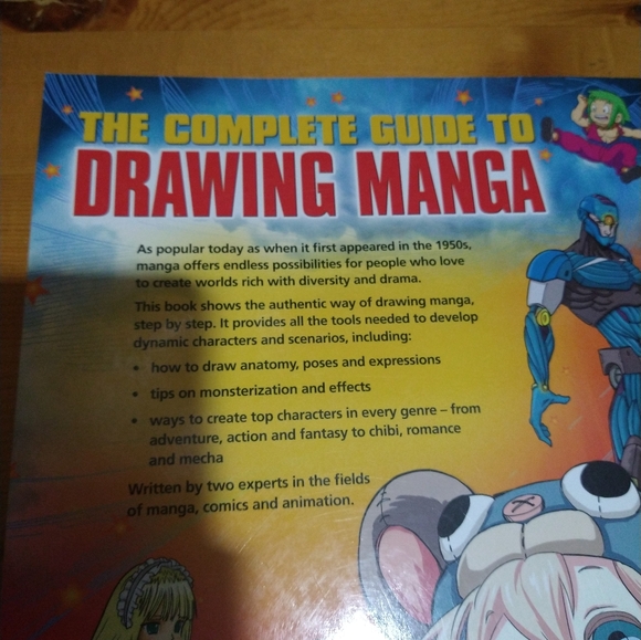 The Complete Guide to Drawing Manga art book - Picture 3 of 15